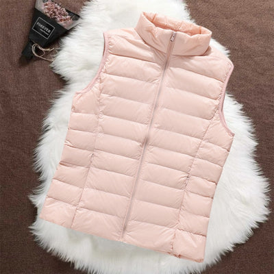 Dun polstret vest