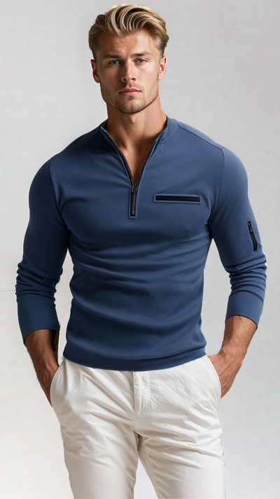 Sanderˢᵗ| Zip Polo